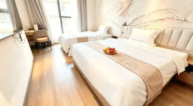 Семейный тент Snag Lemon Hotel(Mianyang High speed Railway Station Foreign Language School Store)