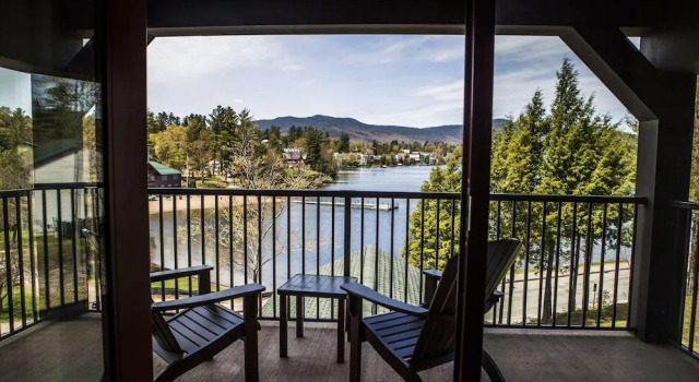 Двухместный номер Standard с балконом Hampton Inn & Suites Lake Placid