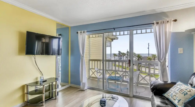 Victorian 9318-Kiwi Flip Flop - 1 Br Condo, Забронировать Апартаменты/квартира Галвестон Texas Gulf Coast, рядом с Рыболовный пирс на 61-й улице