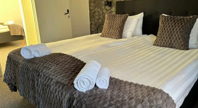Трёхместный номер Standard с видом на озеро Grangärde Hotell