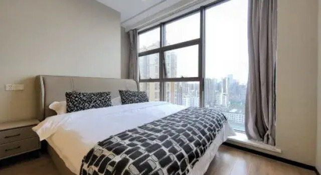 Люкс Chengdu Xiangzhu Apartment (Chengdu Liangjiaxiang Subway Station)