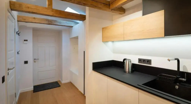 Апартаменты Merkela Loft Apartment Beside Vermanes Park