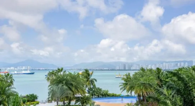Люкс Deluxe с 2 комнатами с видом на море Sanya Bay Phoenix Island Dream Chasing Sea Hotel