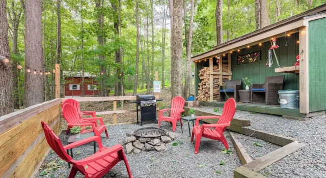 Коттедж Arrowhead Lake Retreat by Avantstay Shared Pool, Game Room, Firepit
