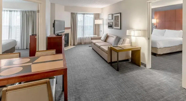 Люкс с 2 комнатами Residence Inn Sacramento Rancho Cordova