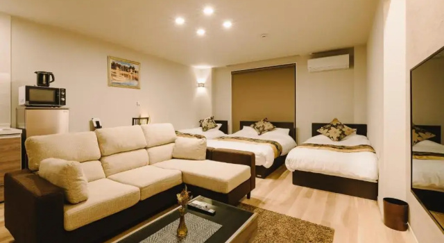 Четырёхместный номер Comfort GRAND BASE Karatsu Ekiminami