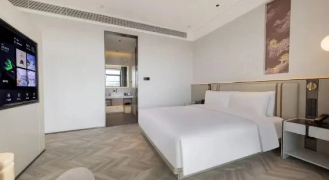 Люкс с видом на город Atour S Hotel Wuhan Garden Expo
