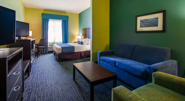Двухместный люкс Best Western Plus Carrizo Springs Inn & Suites