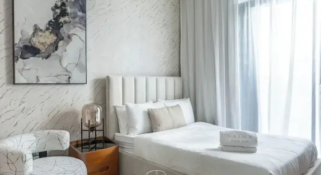 Студия Deluxe Nasma Holiday Homes - Azizi Riviera 41