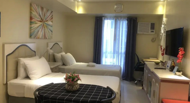 I.T Park Cebu Twin Bed Deluxe Free Fast Wifi & Pool, Book Hotel Cebu City Cebu