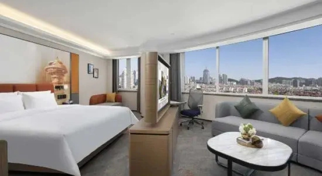 Номер Business Qingdao May Fourth Square Olympic Sailing Center Hampton by Hilton Hotel