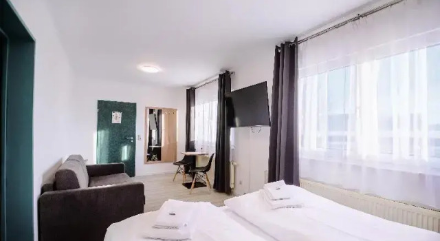 Четырёхместный семейный номер Standard REGIOHOTEL Halle Leipzig Airport