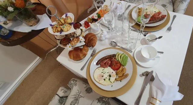 Люкс с видом на горы Fleur du Soleil Luxury Guesthouse