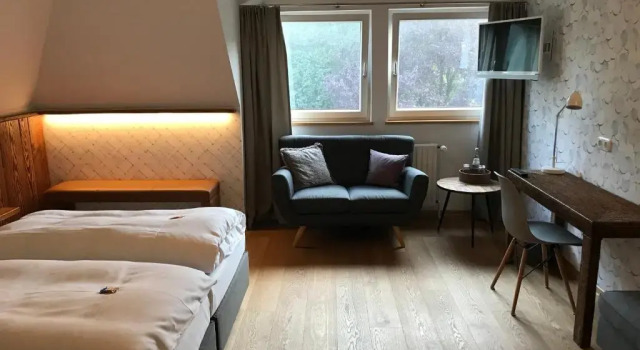 Двухместный номер Standard с видом на сад Fischerklause am Lutjensee Hotel Garni