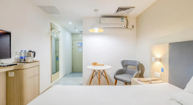 Hanting Hotel Guangzhou Tianhe Passenger Transport Station, Rezervasyon Otel Guangdong otoparklı oteller, Otopark
