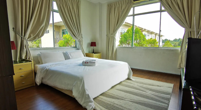 Номер Standard с красивым видом из окна Natol Homestay - Kuching Home Penthouse Airport Road