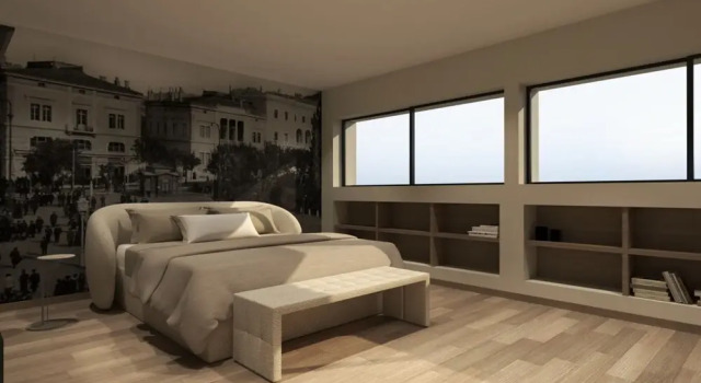 Люкс с балконом Apeiron Athena Residences