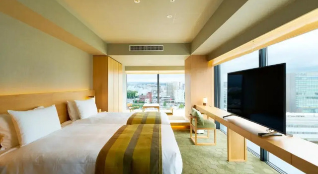 Двухместный номер Deluxe Fujisan Mishima Tokyu Hotel