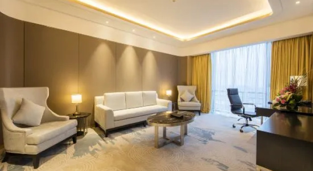 Люкс Deluxe c 1 комнатой The QUBE Hotel Jingzhou