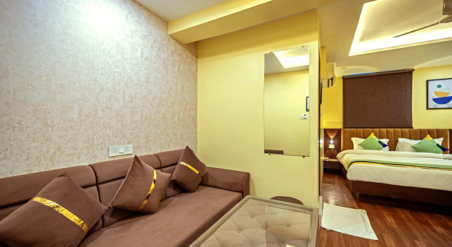Номер Deluxe Treebo Taj Square