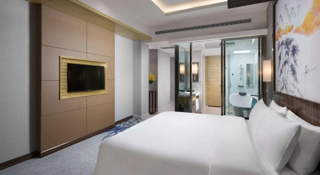 Двухместный люкс Deluxe Wyndham LanZhou HaiYue