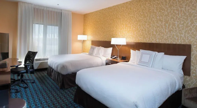 Четырёхместный номер Standard Fairfield Inn & Suites Houma Southeast