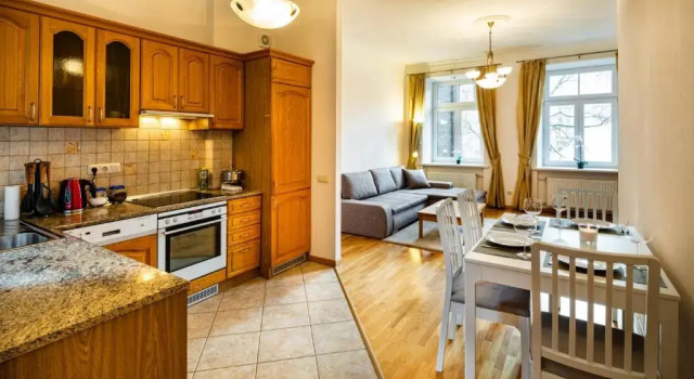 Апартаменты Dzirnavu Street Apartment In City Center