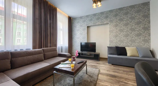 Апартаменты Deluxe c 1 комнатой с видом на город Abba Apartments