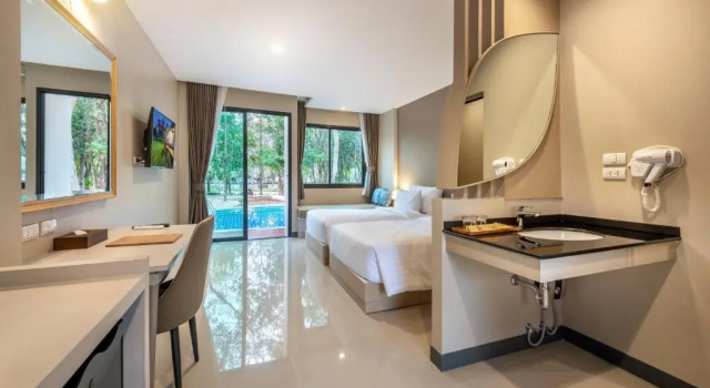 Двухместный номер Deluxe At Rice Resort
