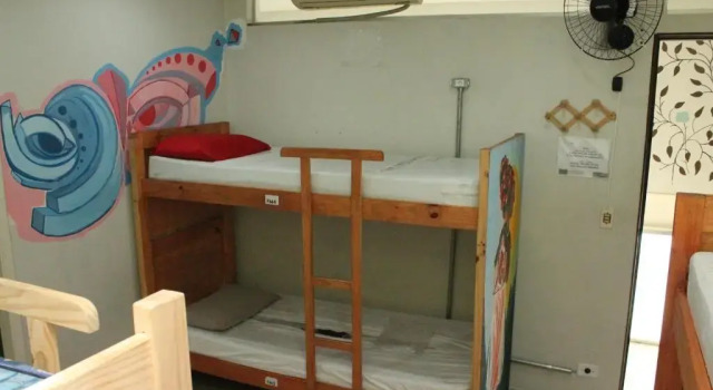 Кровать в общем номере (женский номер) Nomade In Arte e Hostel São Paulo