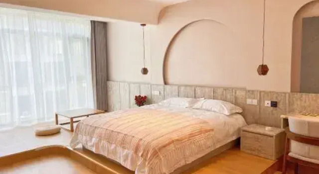 Люкс Zhongze Seaside Homestay (Qingdao Tangdaowan Hengda Golden Beach Shop)