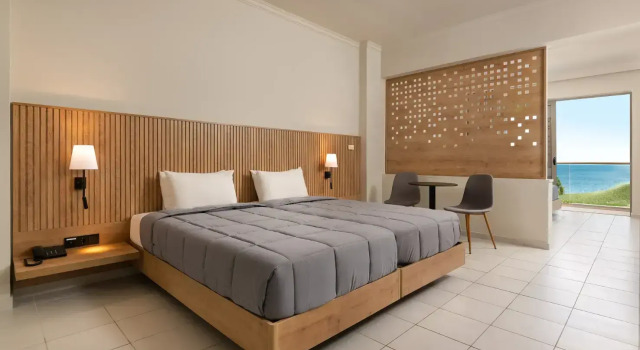 Номер Family с видом на море Kresten Palace Hotel