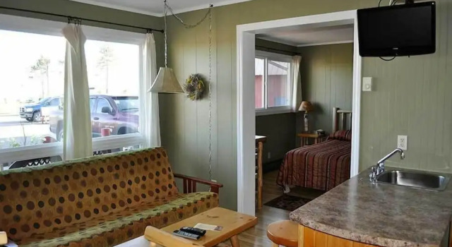 Двухместный люкс с видом на озеро The Voyageurs' Lodge