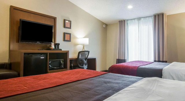 Четырёхместный номер Standard Comfort Inn Albany-South, Glenmont