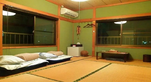 Private Twin Room - Aoshima Guesthouse Hooju - Vacation STAY 6392, Prenota Hotel Hotel a Kyushu con parcheggio, Parcheggio
