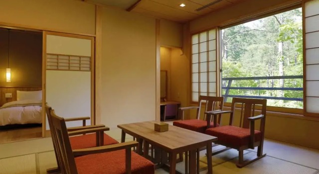 Люкс Yukemuri no yado Inazumi onsen