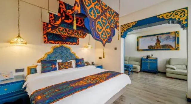 Люкс Deluxe Venice Hotel Manzhouli