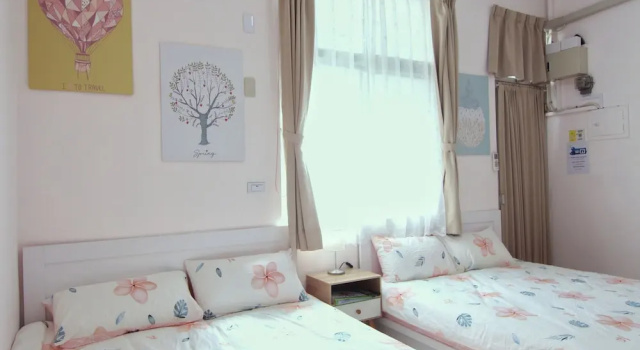 Четырёхместный номер Classic c 1 комнатой Tainan Travel Inn