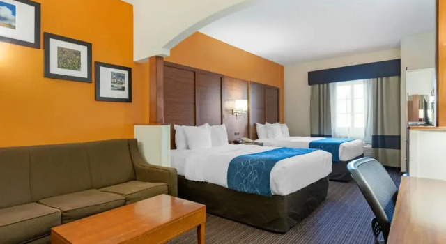 Четырёхместный номер Standard Comfort Suites Stevensville - St Joseph