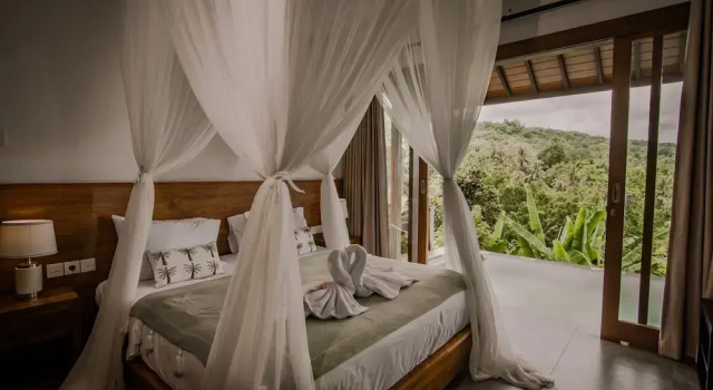 Abinawa Hill Villa, Rezervovat Vila Chaty v Bali, Chalupa