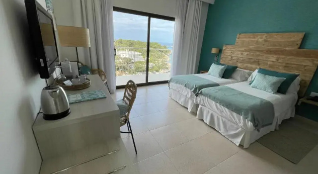 Одноместный номер Standard с видом на море Hotel Playa Santandria Adults Only
