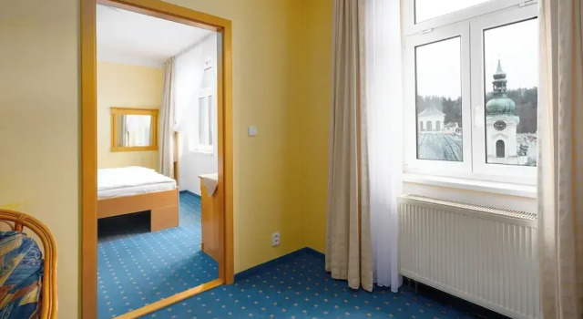 Трёхместный номер Standard с видом на город Wellness Hotel Jean De Carro
