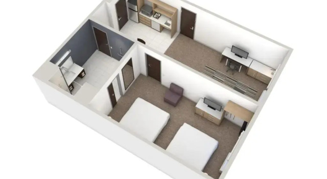 Четырёхместный люкс Home2 Suites By Hilton Fort Worth Northlake