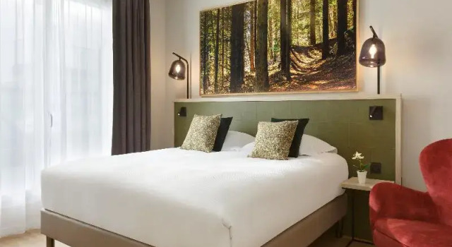Люкс с балконом и с красивым видом из окна Citadines Eurometropole Strasbourg - Restaurant & SPA