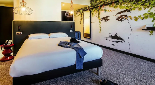 Двухместный семейный номер Standard ibis budget Rouen Centre Rive Gauche