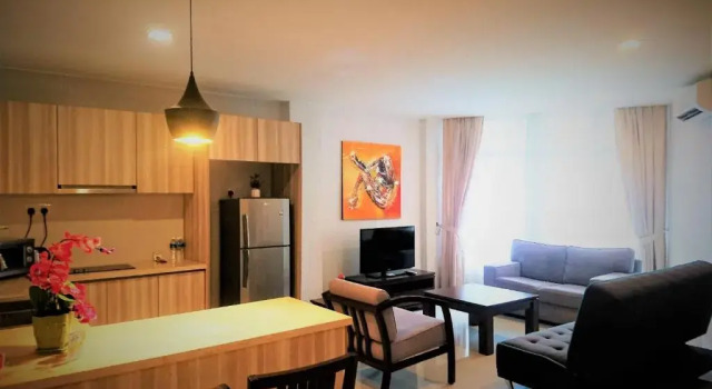 Apartament i balkonem Samsuria Private Beach Front Resort