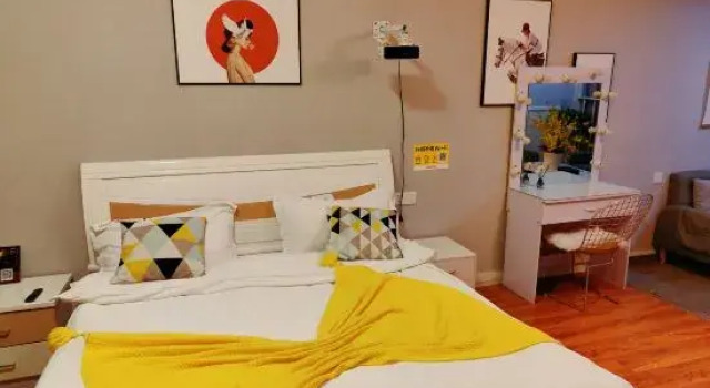 No.8 Apartment (Swanhu Wanda Shop), Buchen Sie Ferienwohnung Hefei Anhui, in der Nähe von Hefei Swan Lake