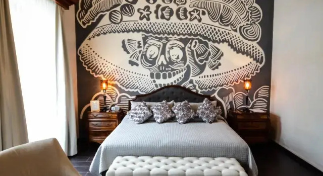 Standart oda Casa del Jardin Aguascalientes