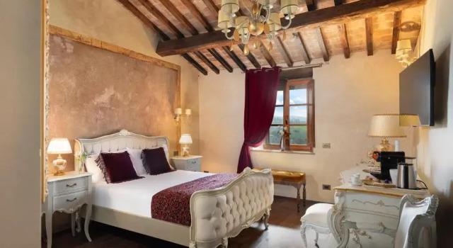 Номер Superior Il Miraggio in Val dOrcia Relais & Spa