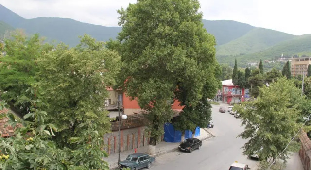 Люкс с видом на горы Yaffle Inn Shaki Boutique Hotel